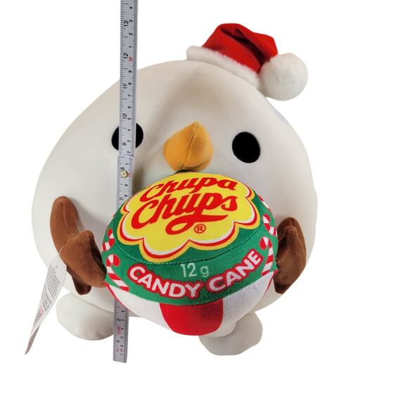 ZURU Snackles Jack Plush 14" Chupa Chups Candy Cane Holiday Snowman Plush - Picture 5 of 16